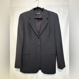 Sergio Pellari Made In Italy Women's Navy Blue Blazer